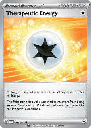 Therapeutic Energy 193/279 from Paldea Evolved