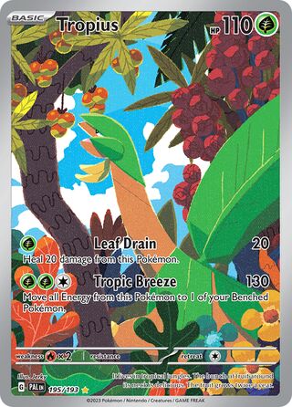 Tropius 195/279 from Paldea Evolved