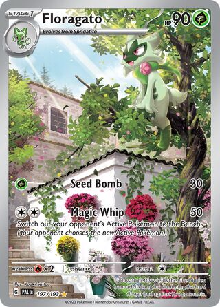 Floragato 197/279 from Paldea Evolved