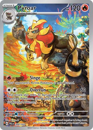 Pyroar 200/279 from Paldea Evolved