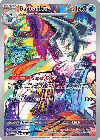 Baxcalibur 210/279 from Paldea Evolved