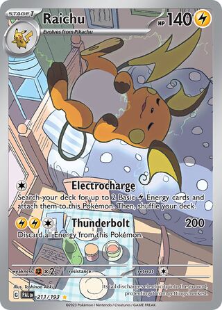 Raichu 211/279 from Paldea Evolved