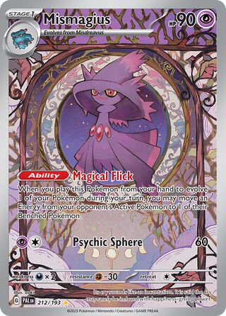 Mismagius 212/279 from Paldea Evolved