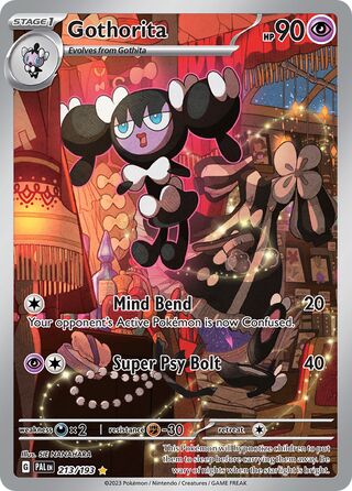Gothorita 213/279 from Paldea Evolved
