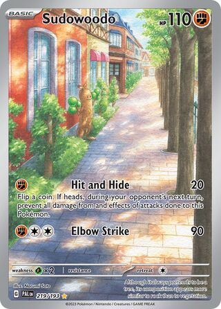 Sudowoodo 219/279 from Paldea Evolved
