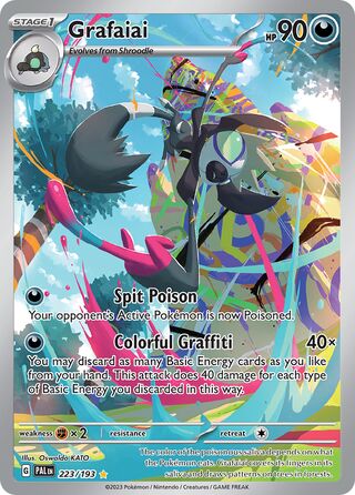 Grafaiai 223/279 from Paldea Evolved