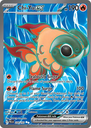 Chi-Yu ex 234/279 from Paldea Evolved