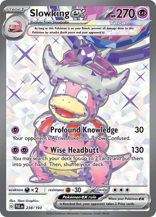 Slowking ex 238/279 from Paldea Evolved
