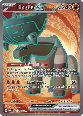 Ting-Lu ex 243/279 from Paldea Evolved