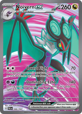 Noivern ex 246/279 from Paldea Evolved