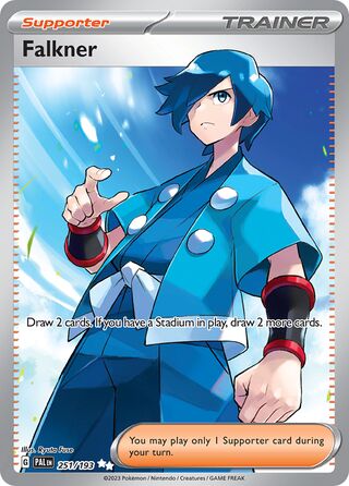 Falkner 251/279 from Paldea Evolved
