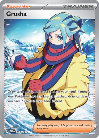 Grusha 253/279 from Paldea Evolved