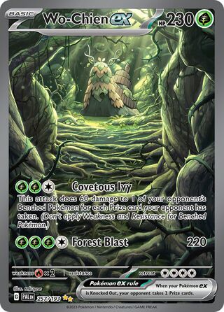 Wo-Chien ex 257/279 from Paldea Evolved