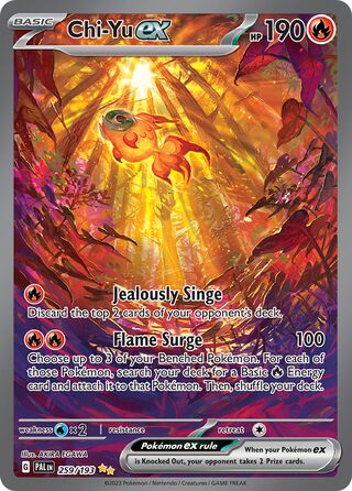 Chi-Yu ex 259/279 from Paldea Evolved