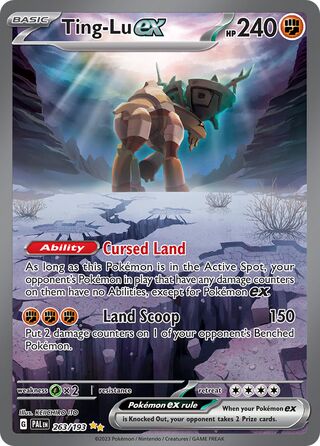 Ting-Lu ex 263/279 from Paldea Evolved