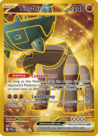 Ting-Lu ex 275/279 from Paldea Evolved