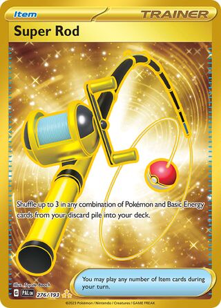 Super Rod 276/279 from Paldea Evolved