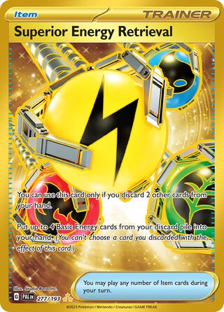 Superior Energy Retrieval 277/279 from Paldea Evolved