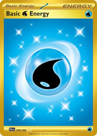 Basic Water Energy 279/279 from Paldea Evolved