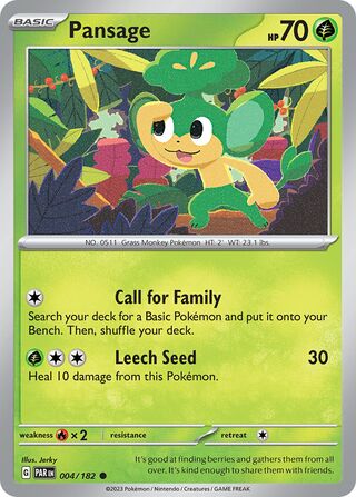 Pansage 4/266 from Paradox Rift