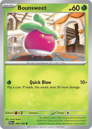 Bounsweet 8/266 from Paradox Rift