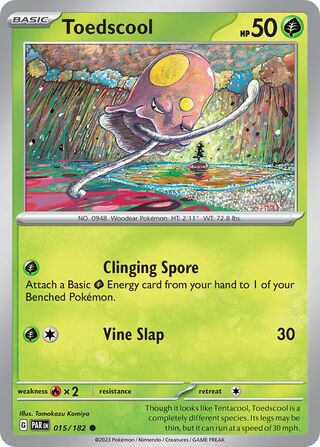 Toedscool 15/266 from Paradox Rift
