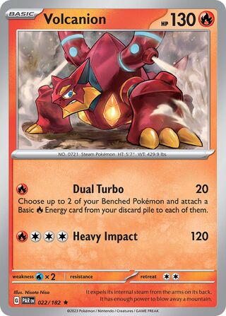 Volcanion 22/266 from Paradox Rift