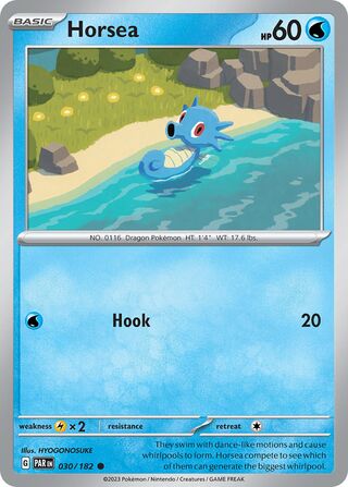 Horsea 30/266 from Paradox Rift