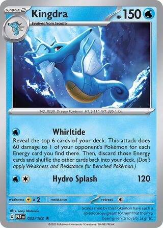 Kingdra 32/266 from Paradox Rift