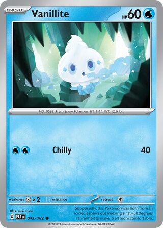 Vanillite 43/266 from Paradox Rift