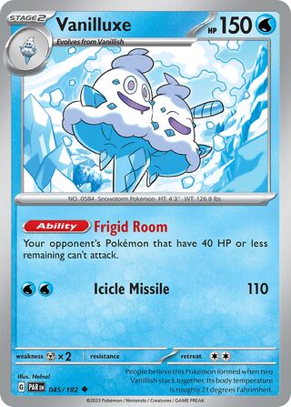 Vanilluxe 45/266 from Paradox Rift