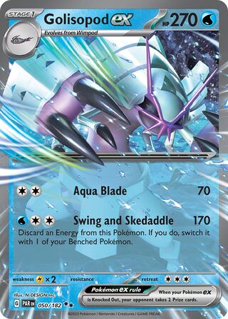 Golisopod ex 50/266 from Paradox Rift