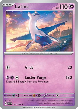 Latios 73/266 from Paradox Rift