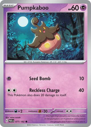 Pumpkaboo 77/266 from Paradox Rift