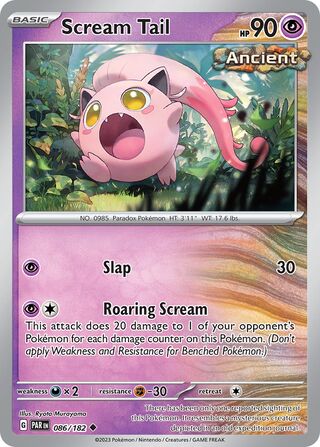 Scream Tail 86/266 from Paradox Rift