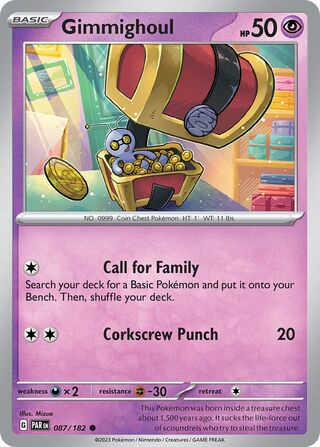 Gimmighoul 87/266 from Paradox Rift