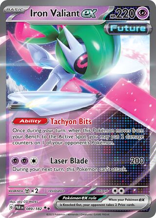 Iron Valiant ex 89/266 from Paradox Rift