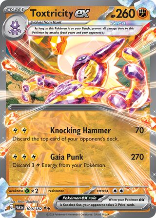 Toxtricity ex 100/266 from Paradox Rift