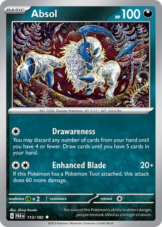 Absol 113/266 from Paradox Rift
