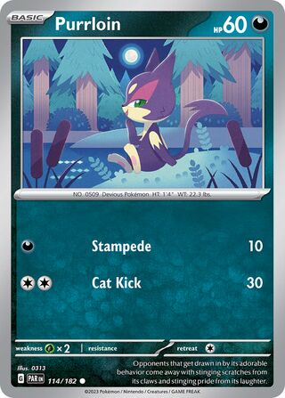Purrloin 114/266 from Paradox Rift