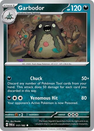 Garbodor 117/266 from Paradox Rift