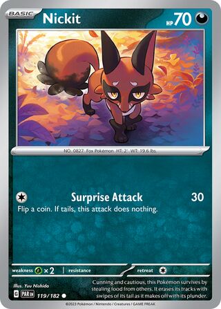 Nickit 119/266 from Paradox Rift