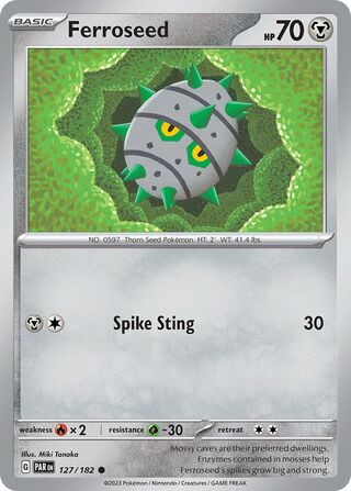 Ferroseed 127/266 from Paradox Rift