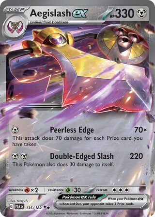 Aegislash ex 135/266 from Paradox Rift