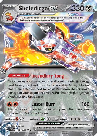 Skeledirge ex 137/266 from Paradox Rift