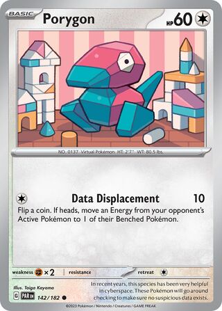 Porygon 142/266 from Paradox Rift