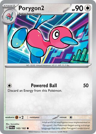 Porygon2 143/266 from Paradox Rift