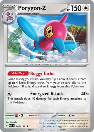 Porygon-Z 144/266 from Paradox Rift