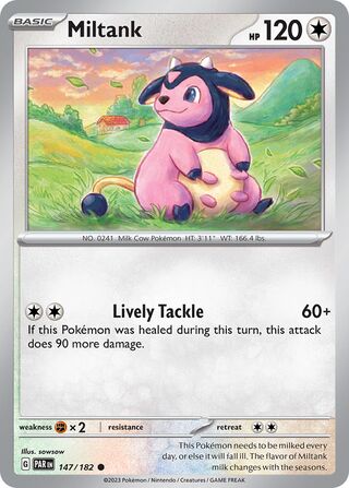 Miltank 147/266 from Paradox Rift