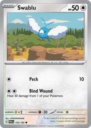 Swablu 152/266 from Paradox Rift